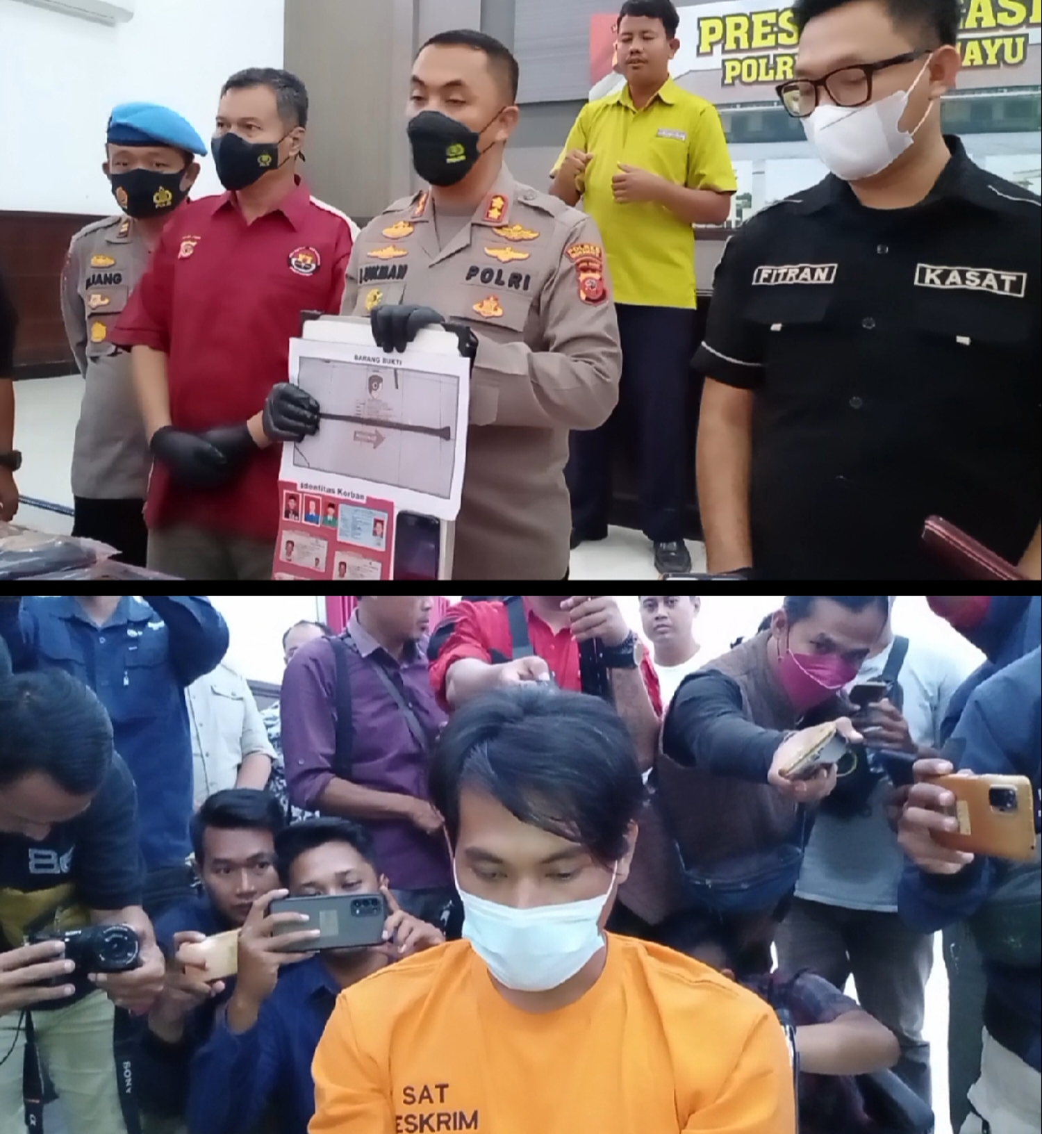 Press Release Kasus Pembunuhan di Jatibarang, Indramayu