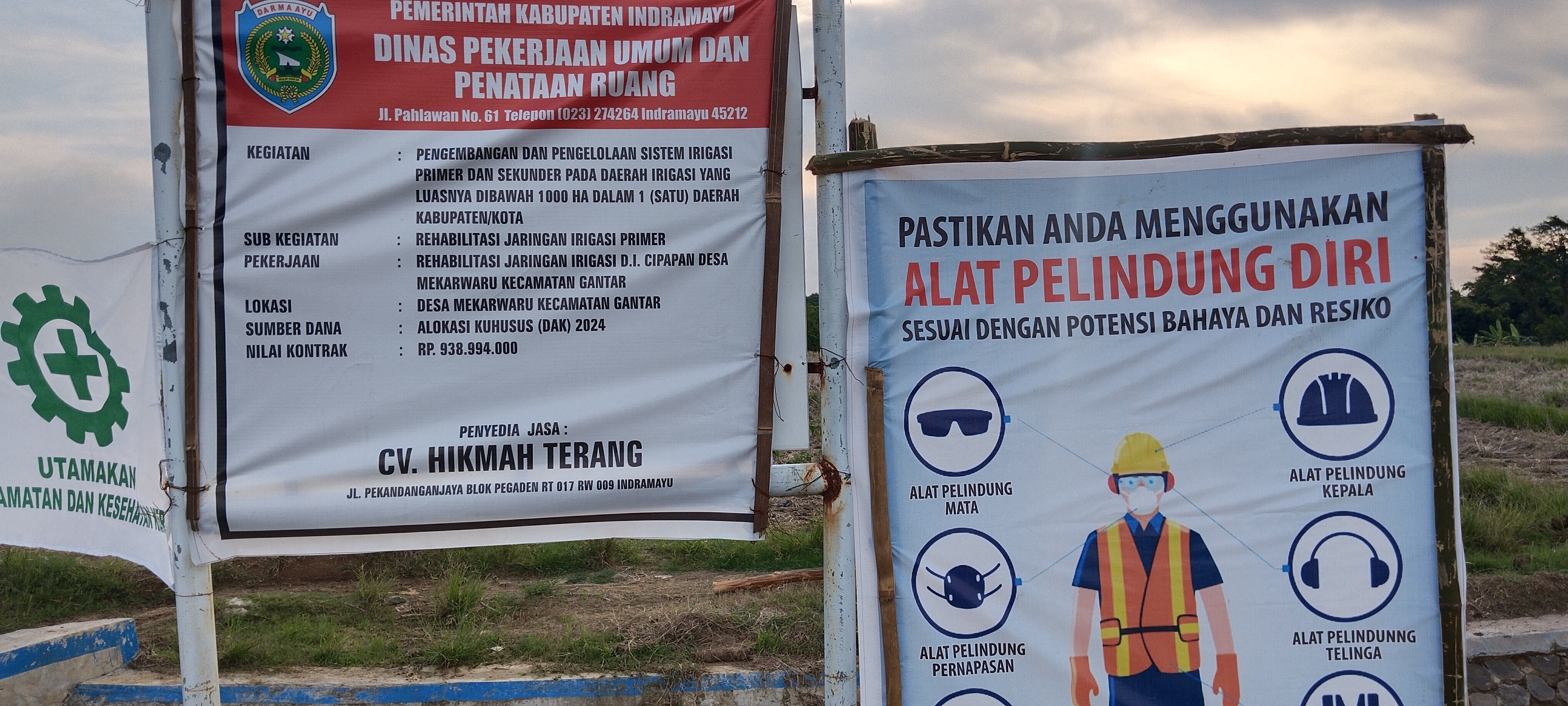 Dikonfirmasi Soal Pekerja Abaikan APD, Kabid PSDA PUPR Indramyu Bungkam